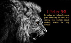1 Peter 5-8 -sober-vigilant-adversary-lion